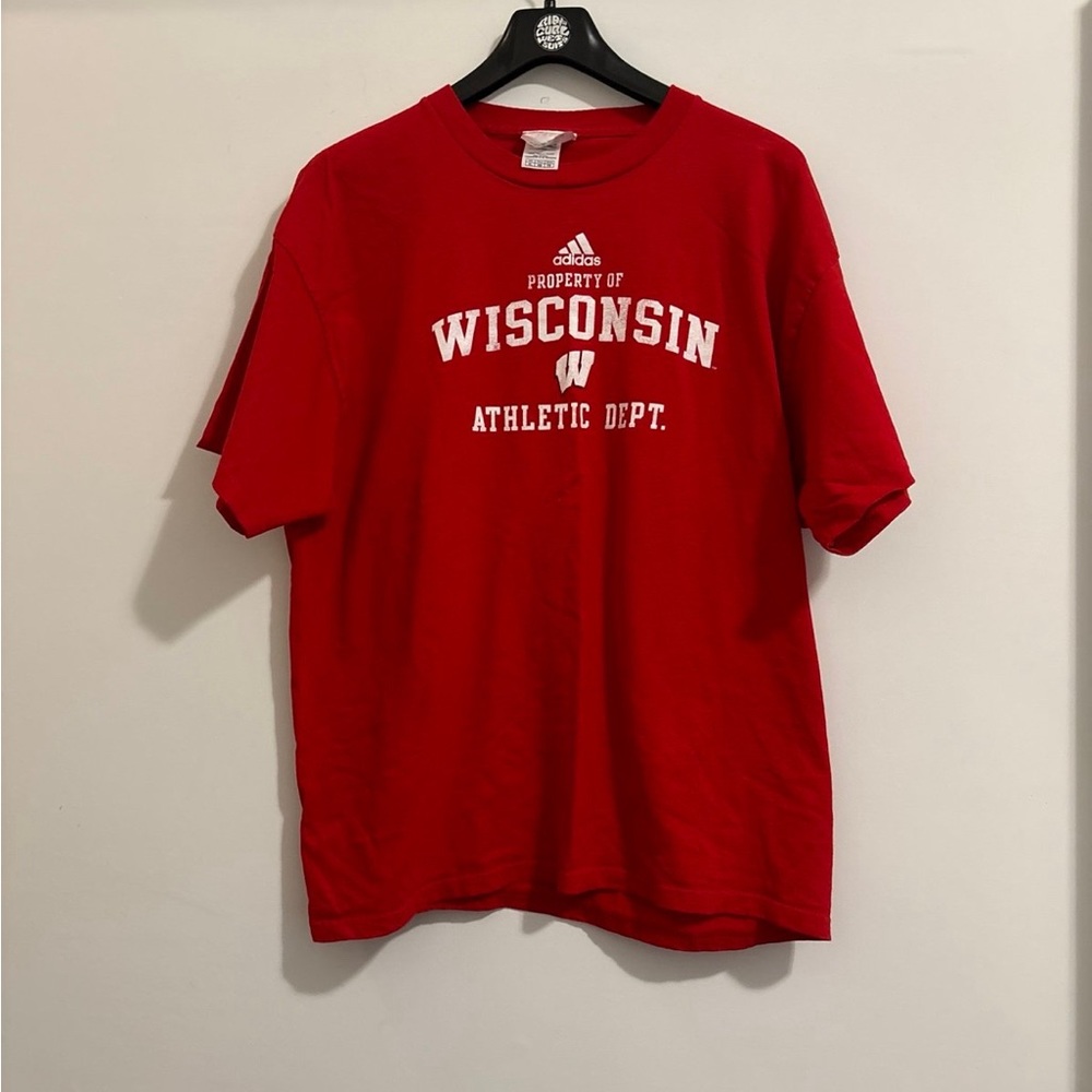 Wisconsin Badgers T-shirt vintage Adidas